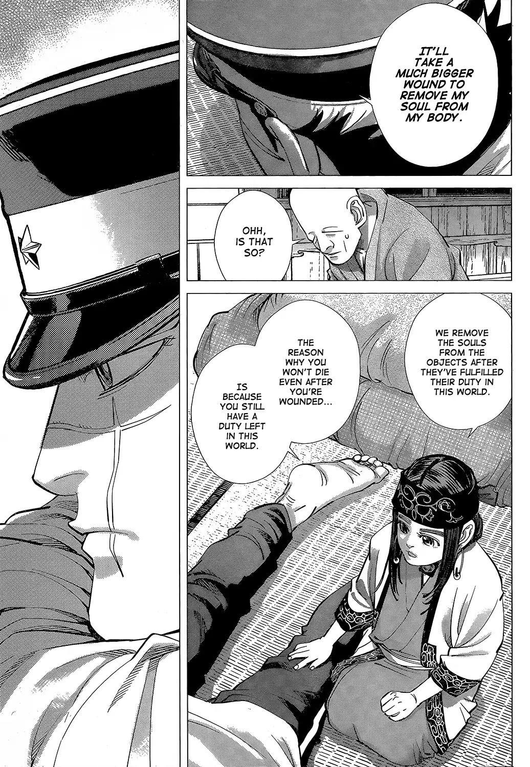 Golden Kamui Chapter 120 page 7 - Chapter 120: The Sound of a Sneak Attack