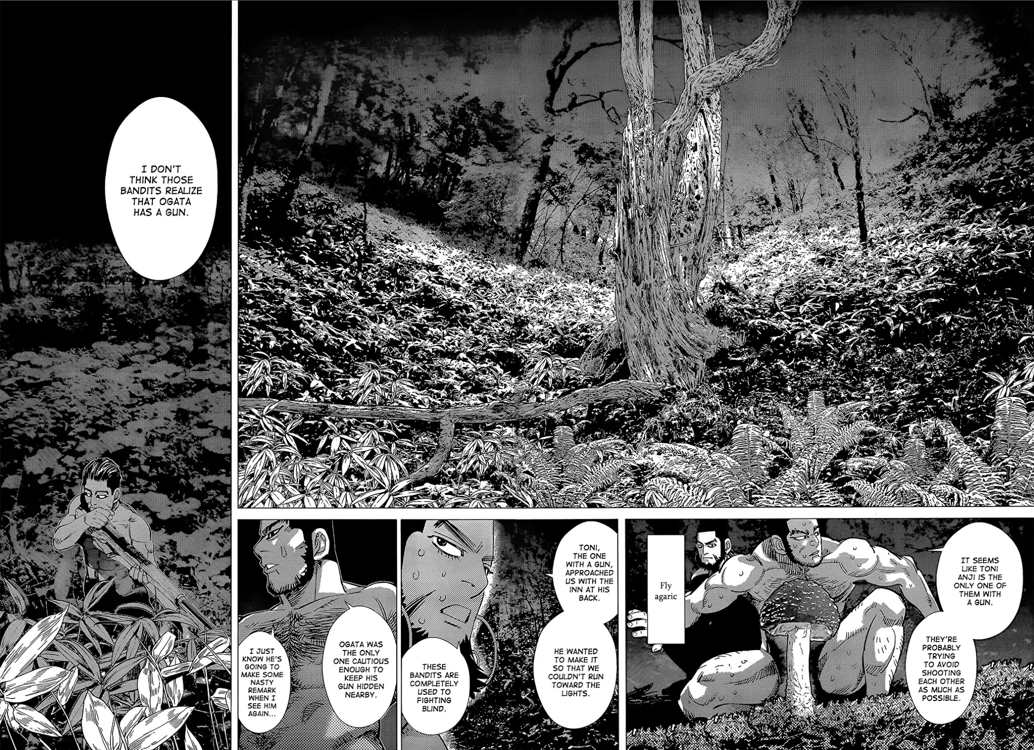 Golden Kamui Chapter 121 page 10 - Chapter 121: In the Dark