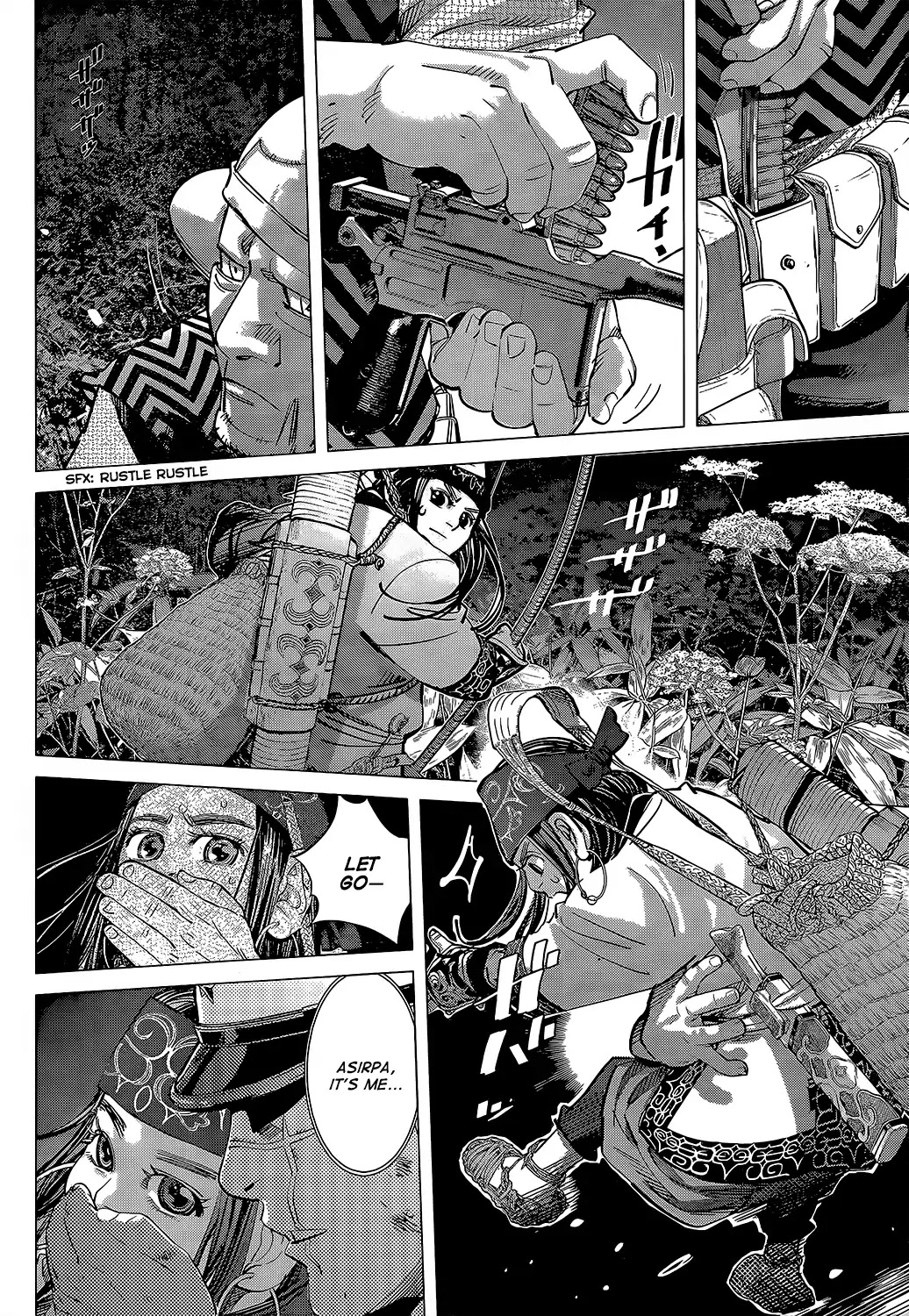 Golden Kamui Chapter 121 page 15 - Chapter 121: In the Dark