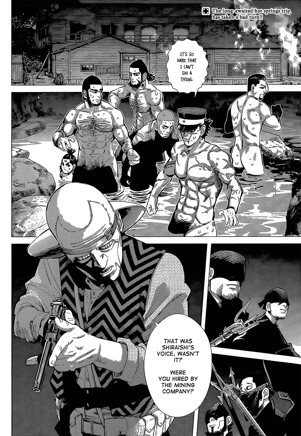Golden Kamui Chapter 121 page 2 - Chapter 121: In the Dark