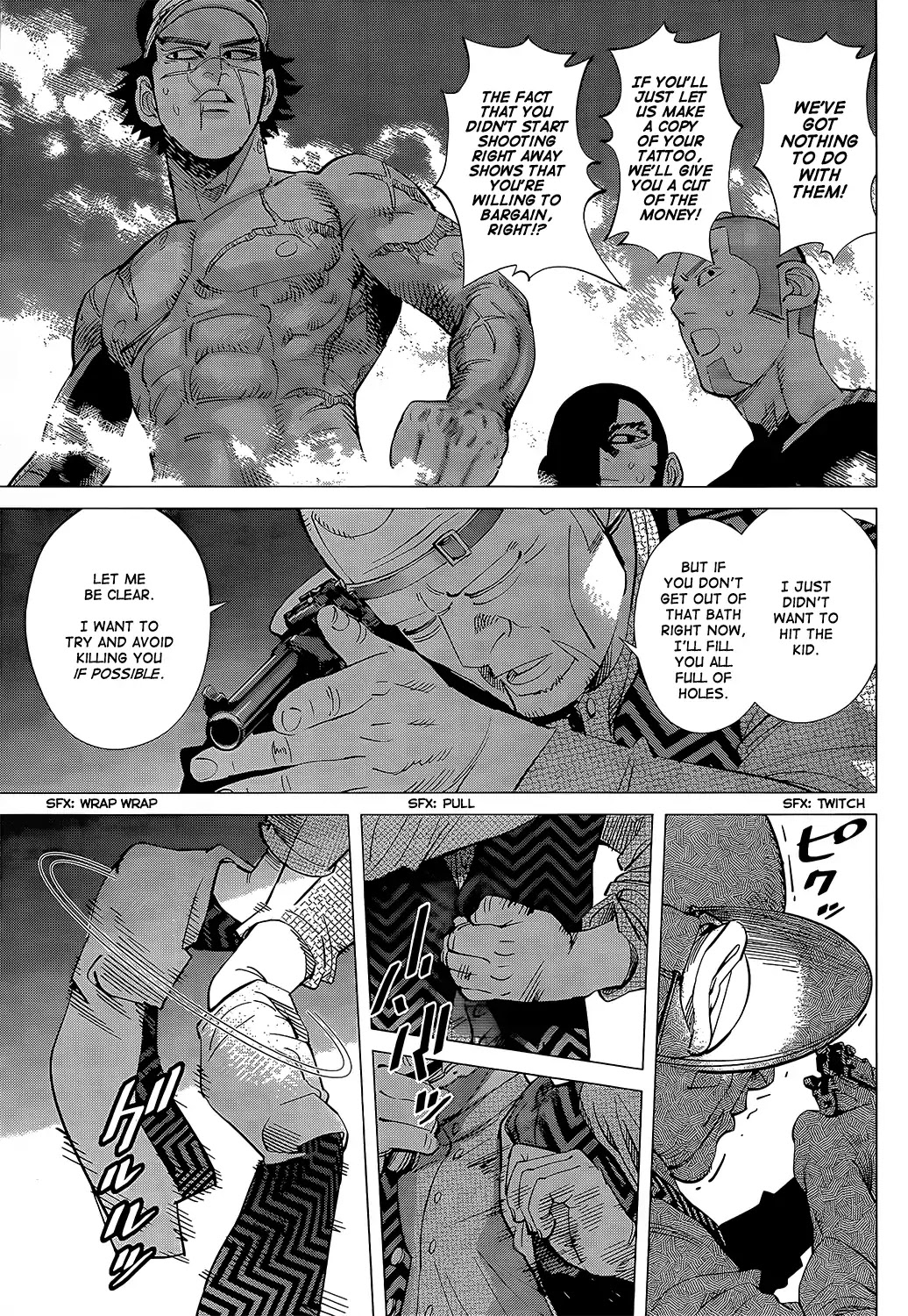 Golden Kamui Chapter 121 page 3 - Chapter 121: In the Dark