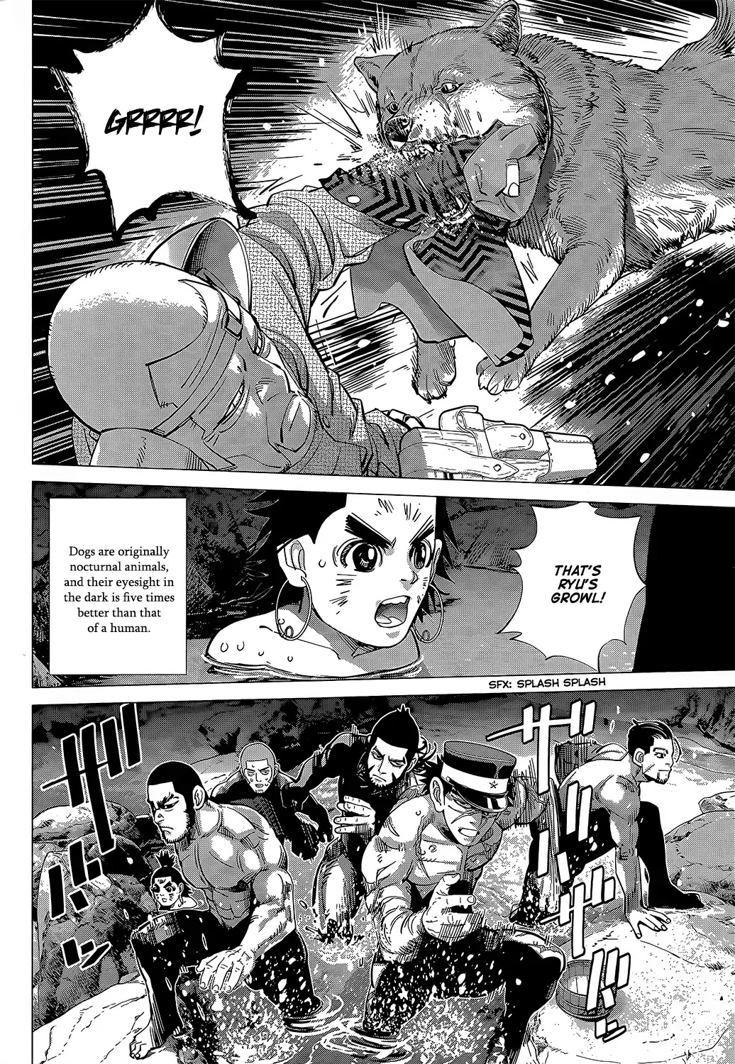 Golden Kamui Chapter 121 page 4 - Chapter 121: In the Dark