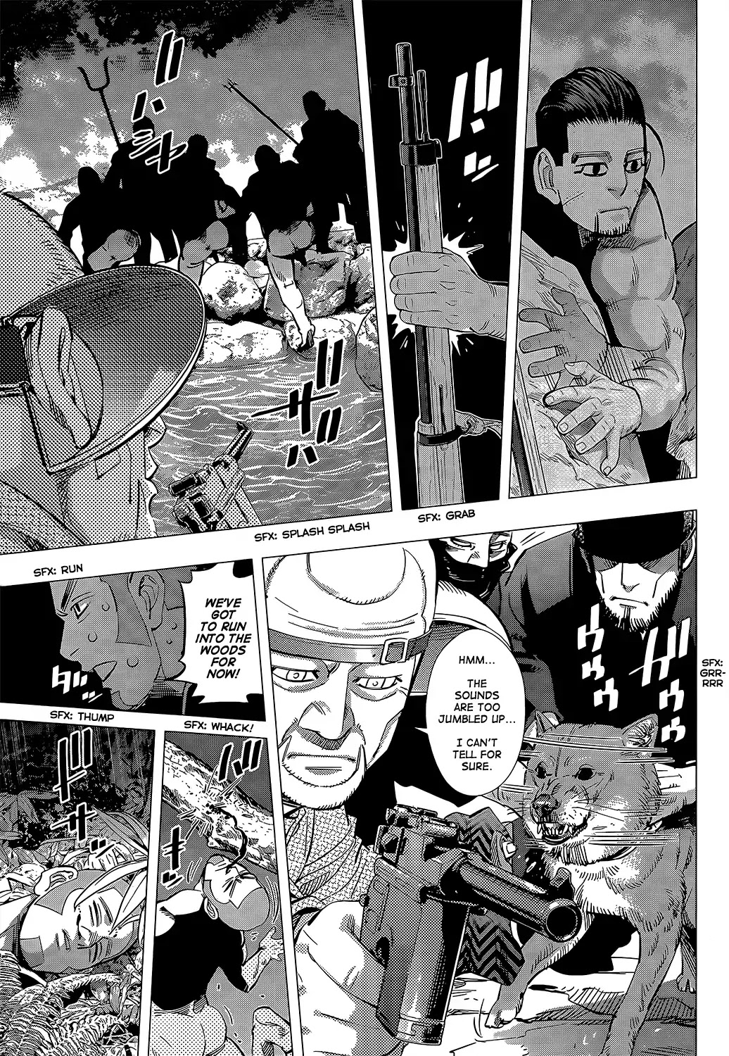 Golden Kamui Chapter 121 page 5 - Chapter 121: In the Dark