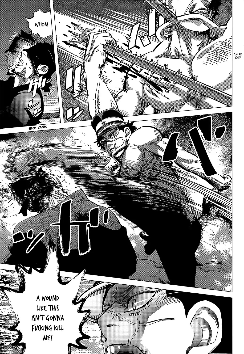 Golden Kamui Chapter 121 page 7 - Chapter 121: In the Dark