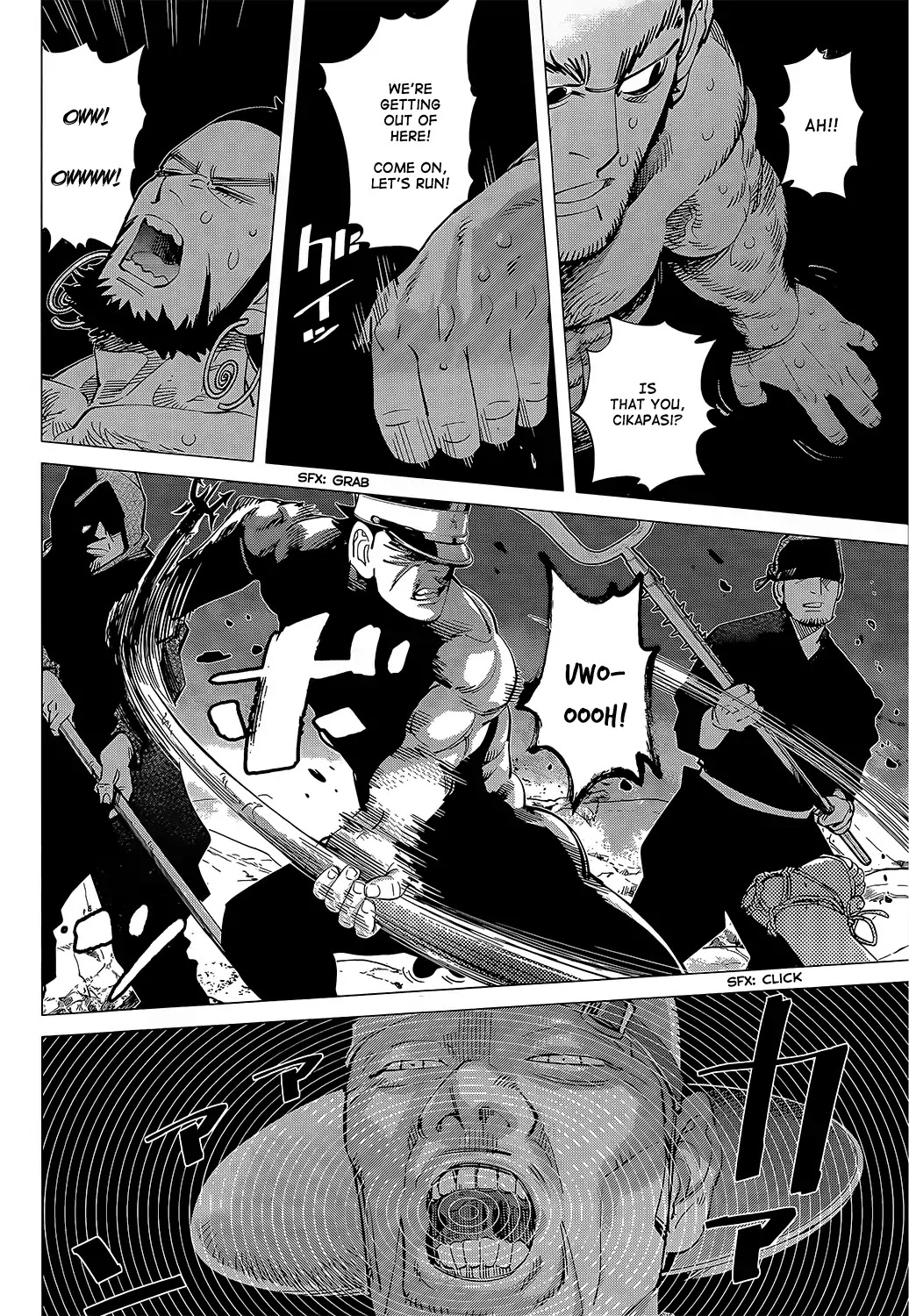 Golden Kamui Chapter 121 page 8 - Chapter 121: In the Dark
