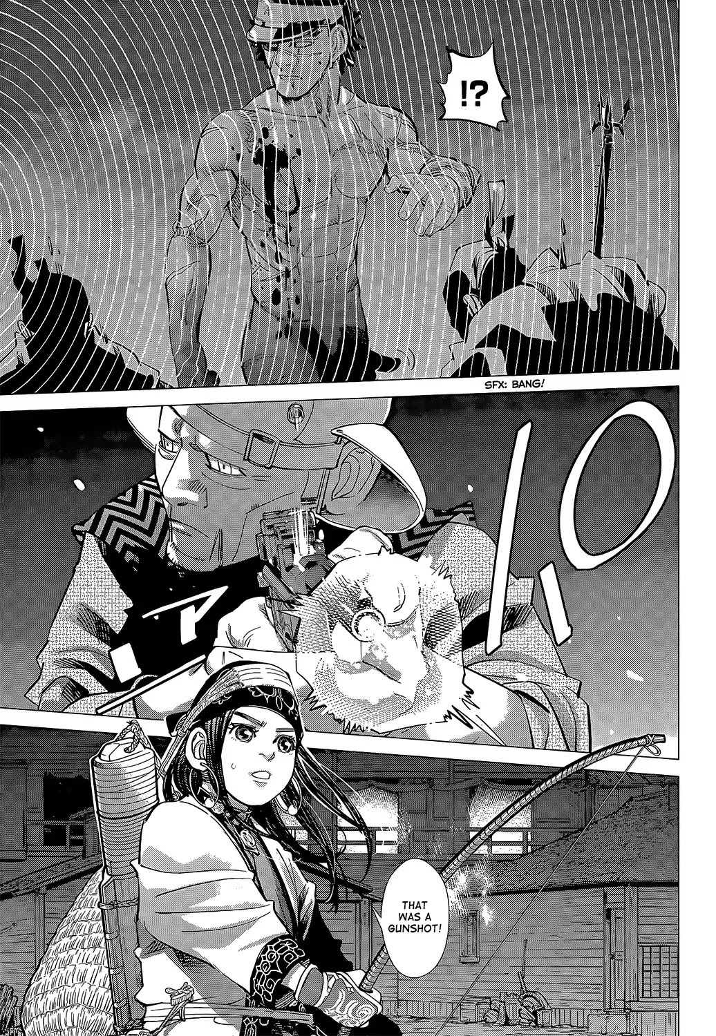 Golden Kamui Chapter 121 page 9 - Chapter 121: In the Dark