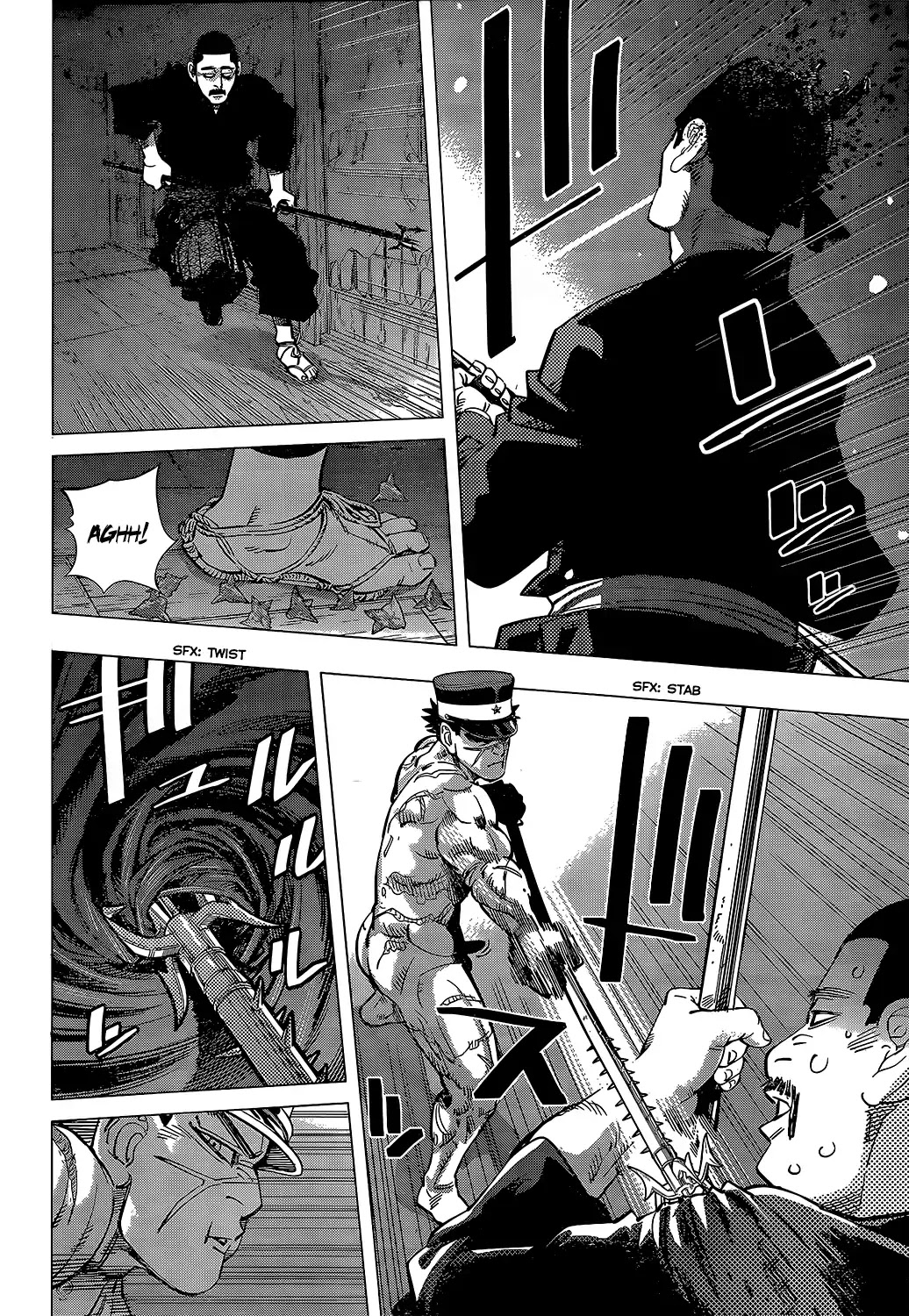 Golden Kamui Chapter 123 page 12 - Chapter 123: Upper Hand