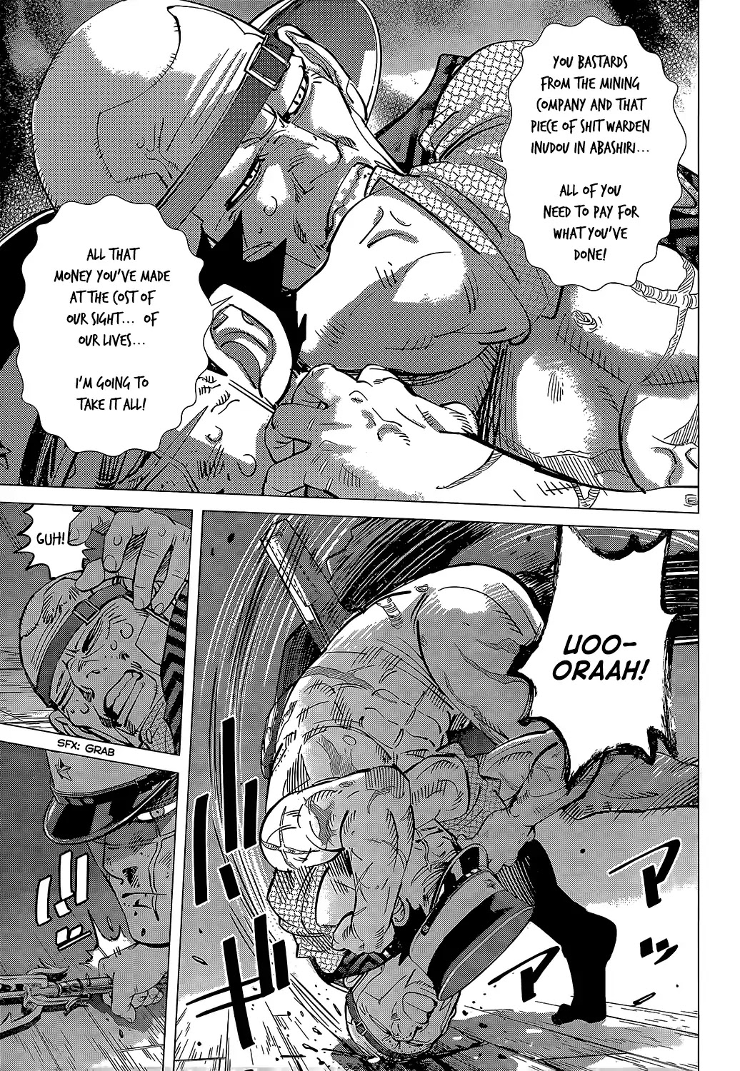 Golden Kamui Chapter 123 page 15 - Chapter 123: Upper Hand