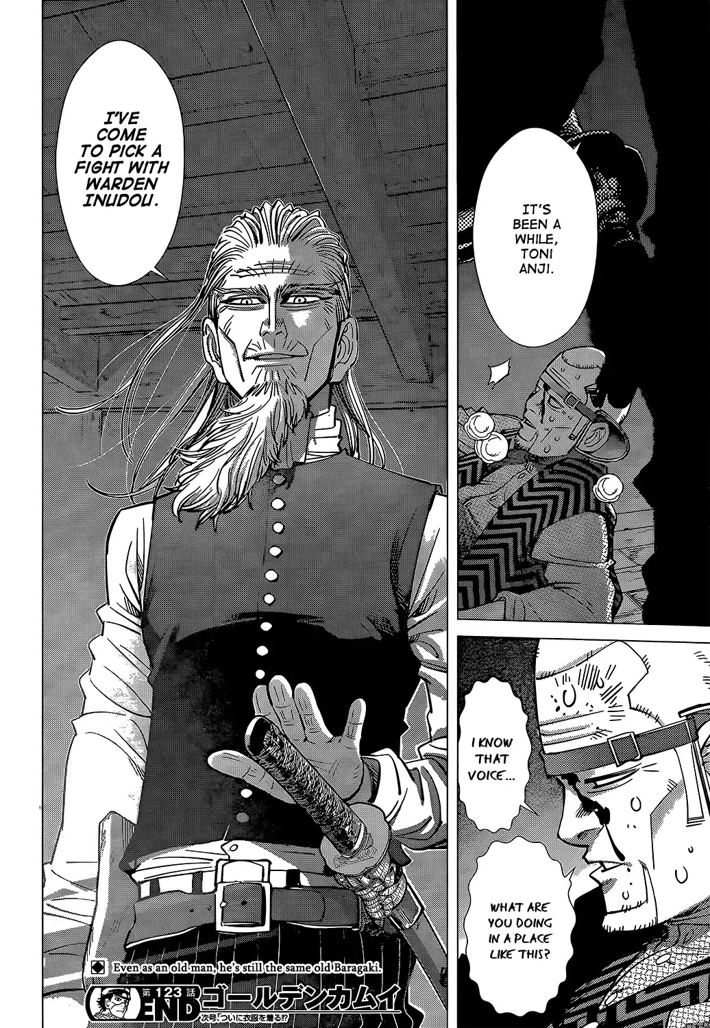 Golden Kamui Chapter 123 page 18 - Chapter 123: Upper Hand