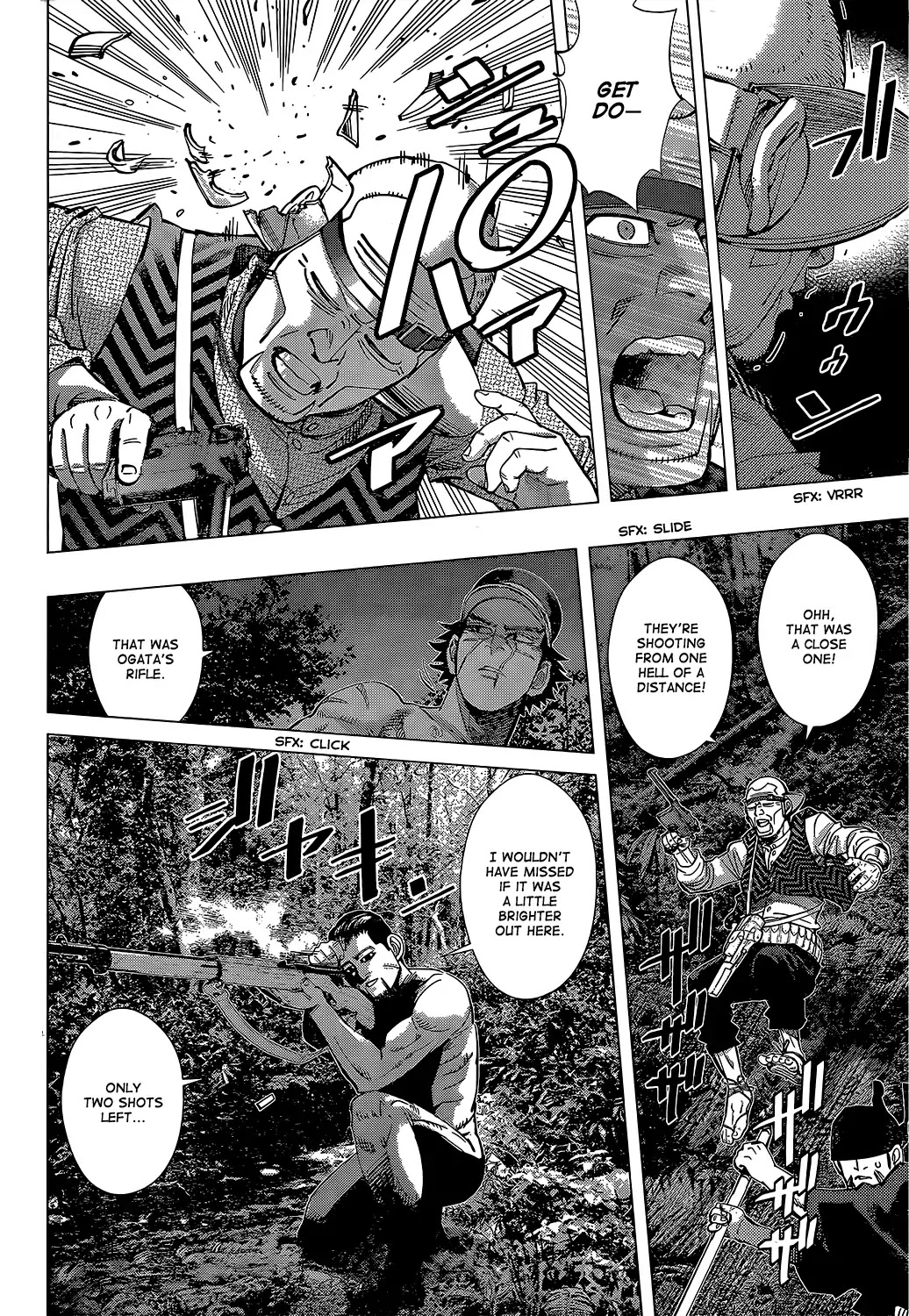 Golden Kamui Chapter 123 page 4 - Chapter 123: Upper Hand
