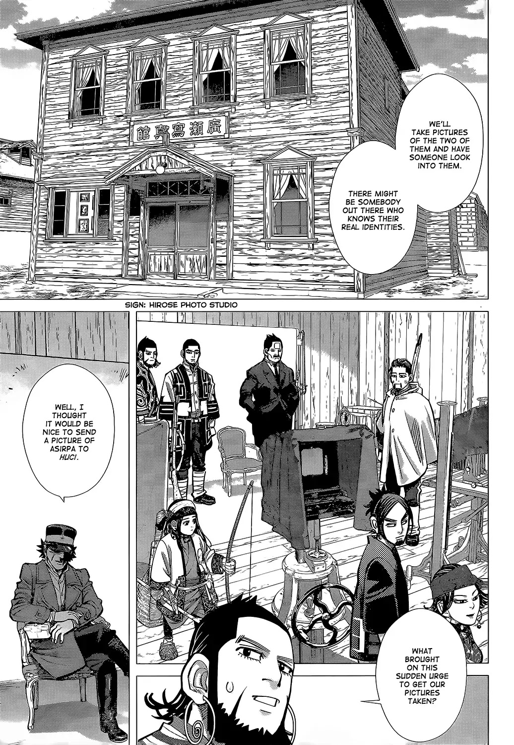 Golden Kamui Chapter 124 page 10 - Chapter 124: A Picture Full of Memories