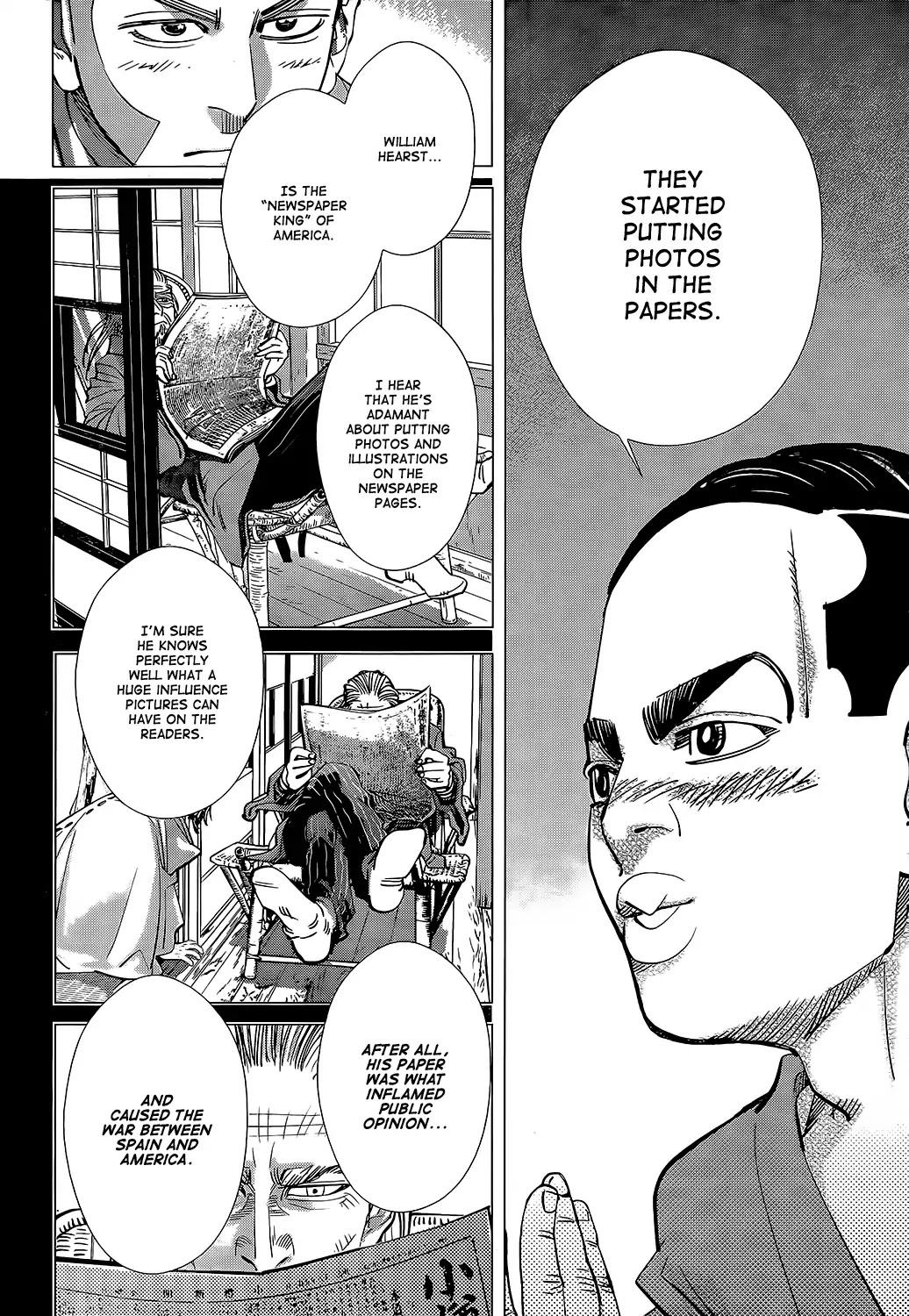Golden Kamui Chapter 124 page 15 - Chapter 124: A Picture Full of Memories