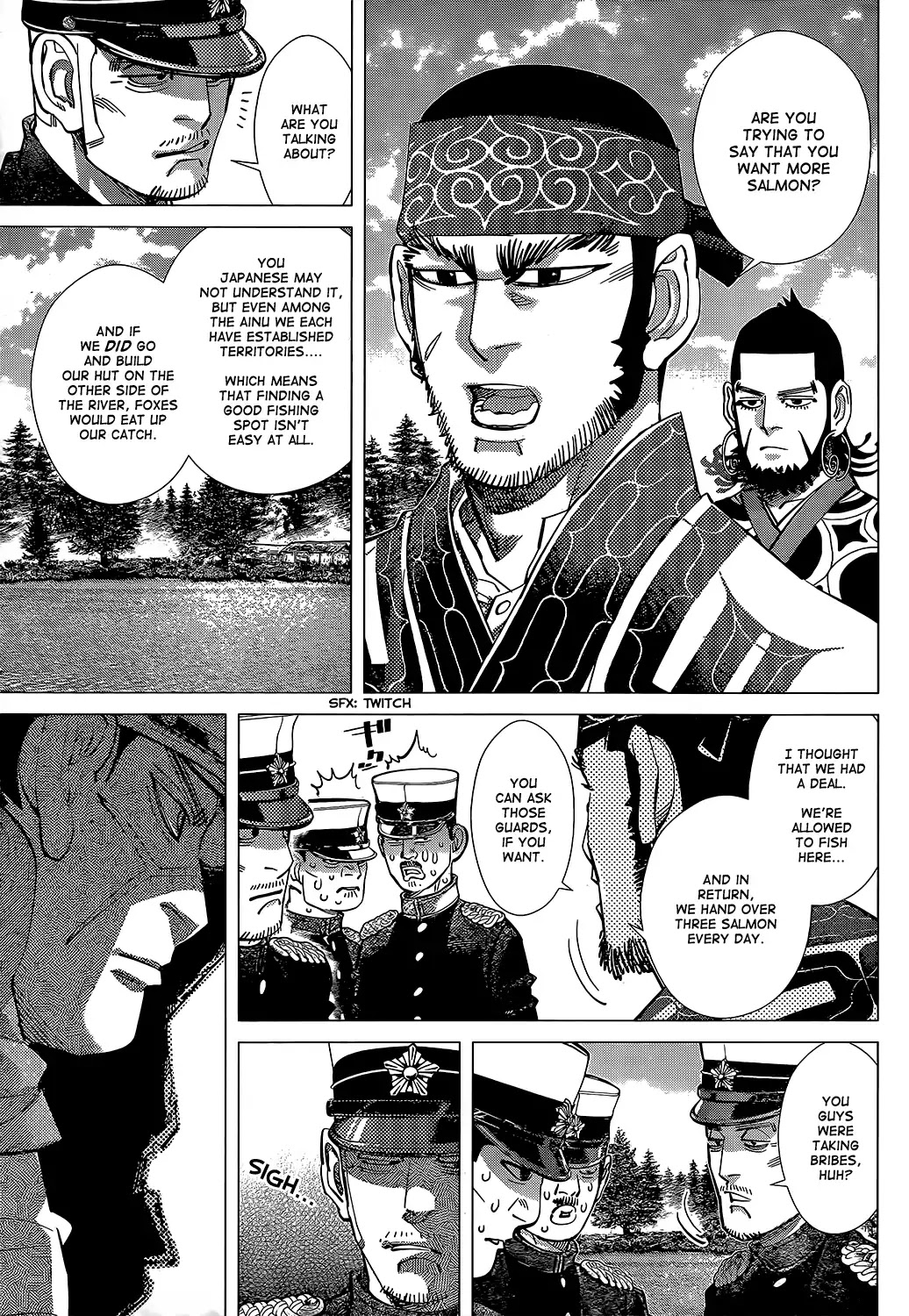Golden Kamui Chapter 126 page 11 - Chapter 126: Head Jailer Kadokura