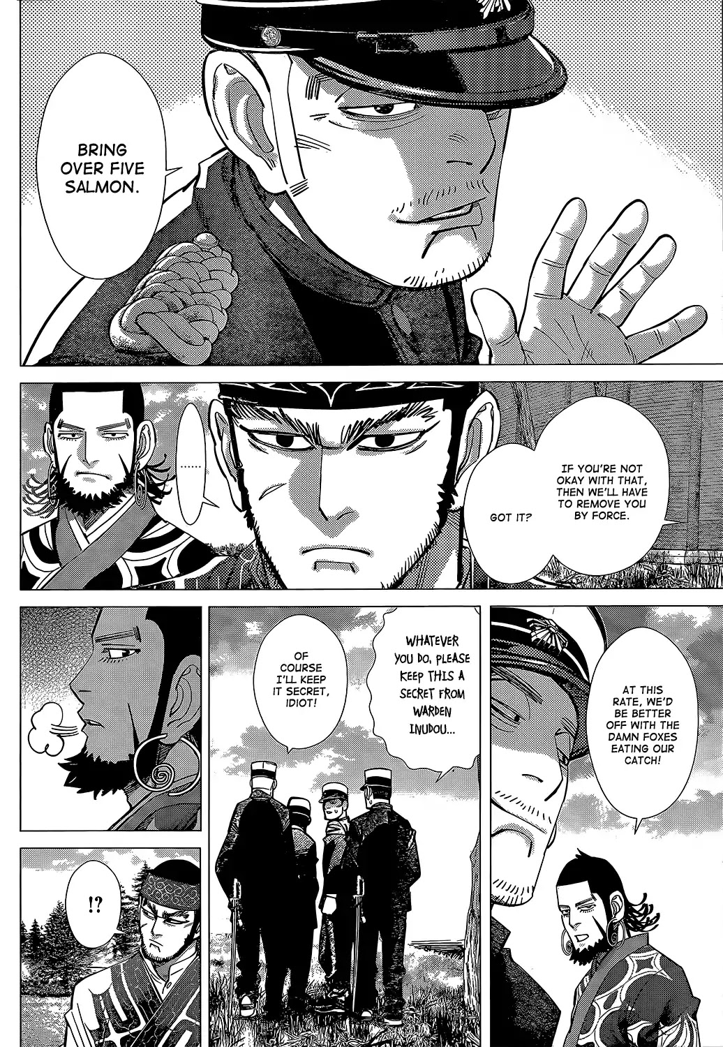 Golden Kamui Chapter 126 page 12 - Chapter 126: Head Jailer Kadokura
