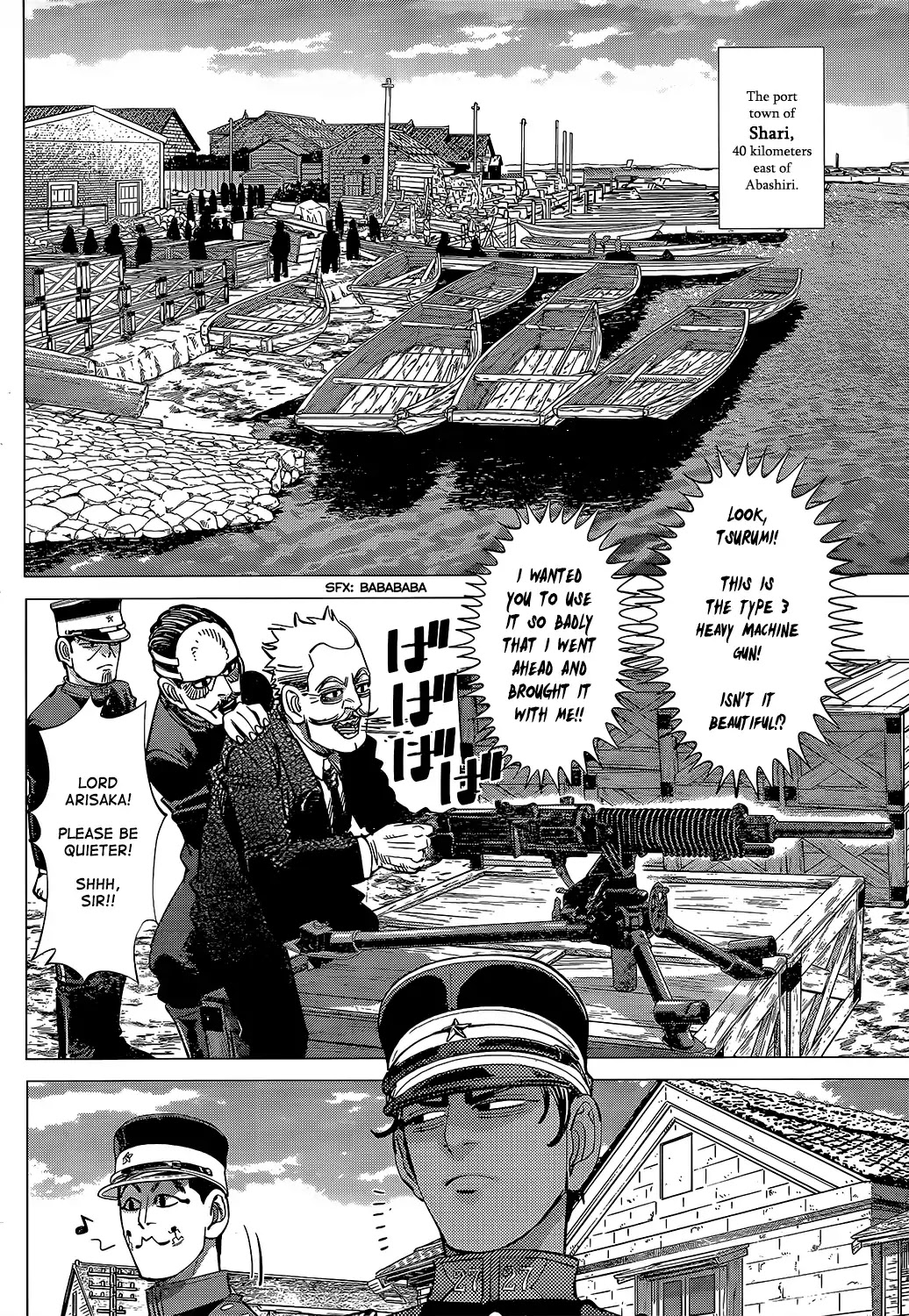 Golden Kamui Chapter 126 page 14 - Chapter 126: Head Jailer Kadokura