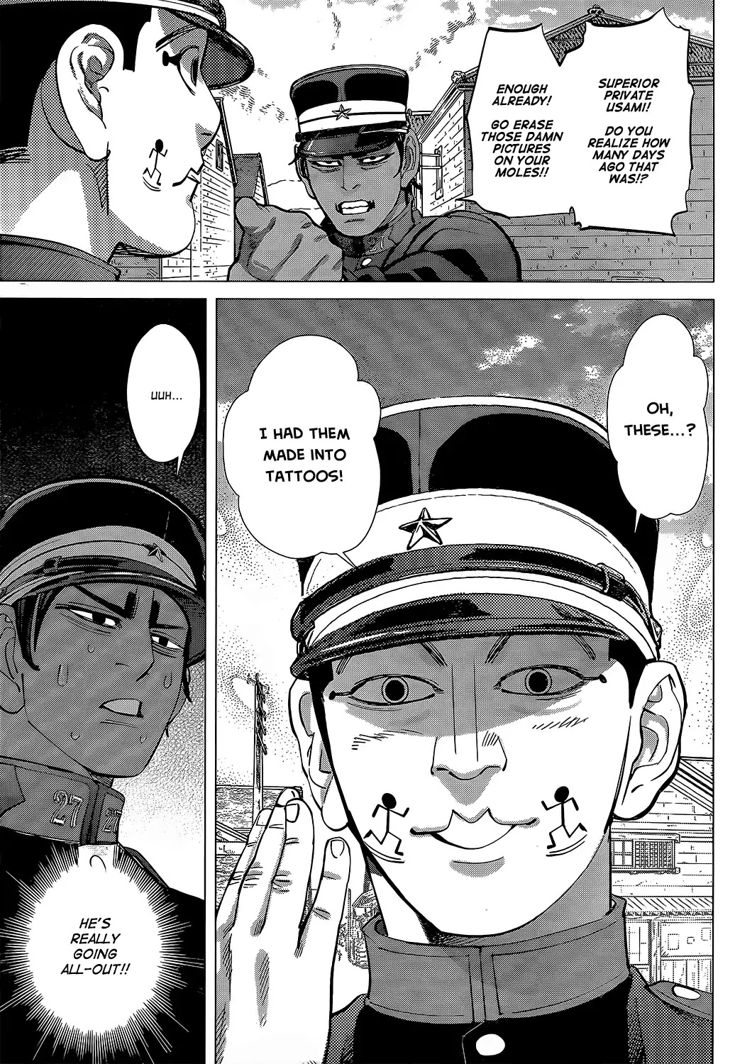 Golden Kamui Chapter 126 page 15 - Chapter 126: Head Jailer Kadokura