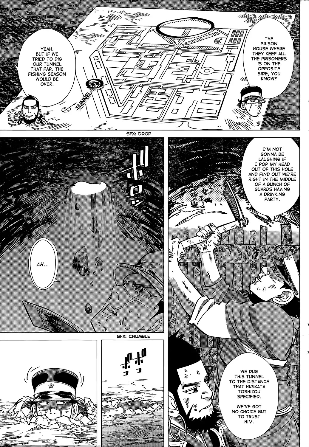 Golden Kamui Chapter 126 page 17 - Chapter 126: Head Jailer Kadokura