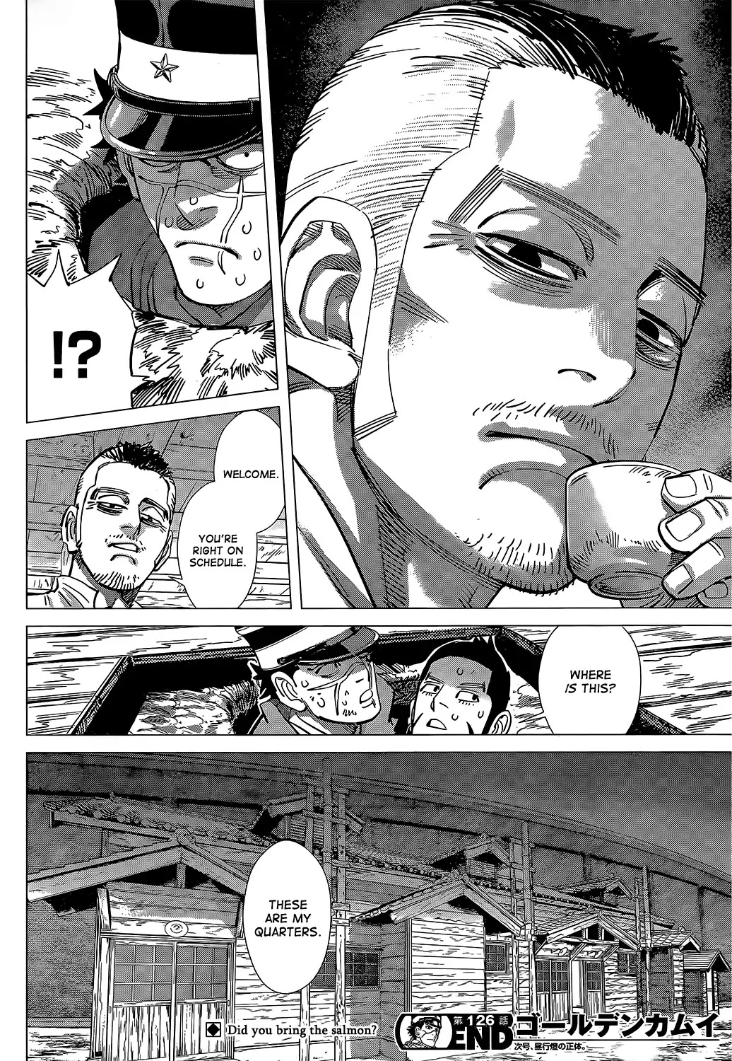 Golden Kamui Chapter 126 page 18 - Chapter 126: Head Jailer Kadokura