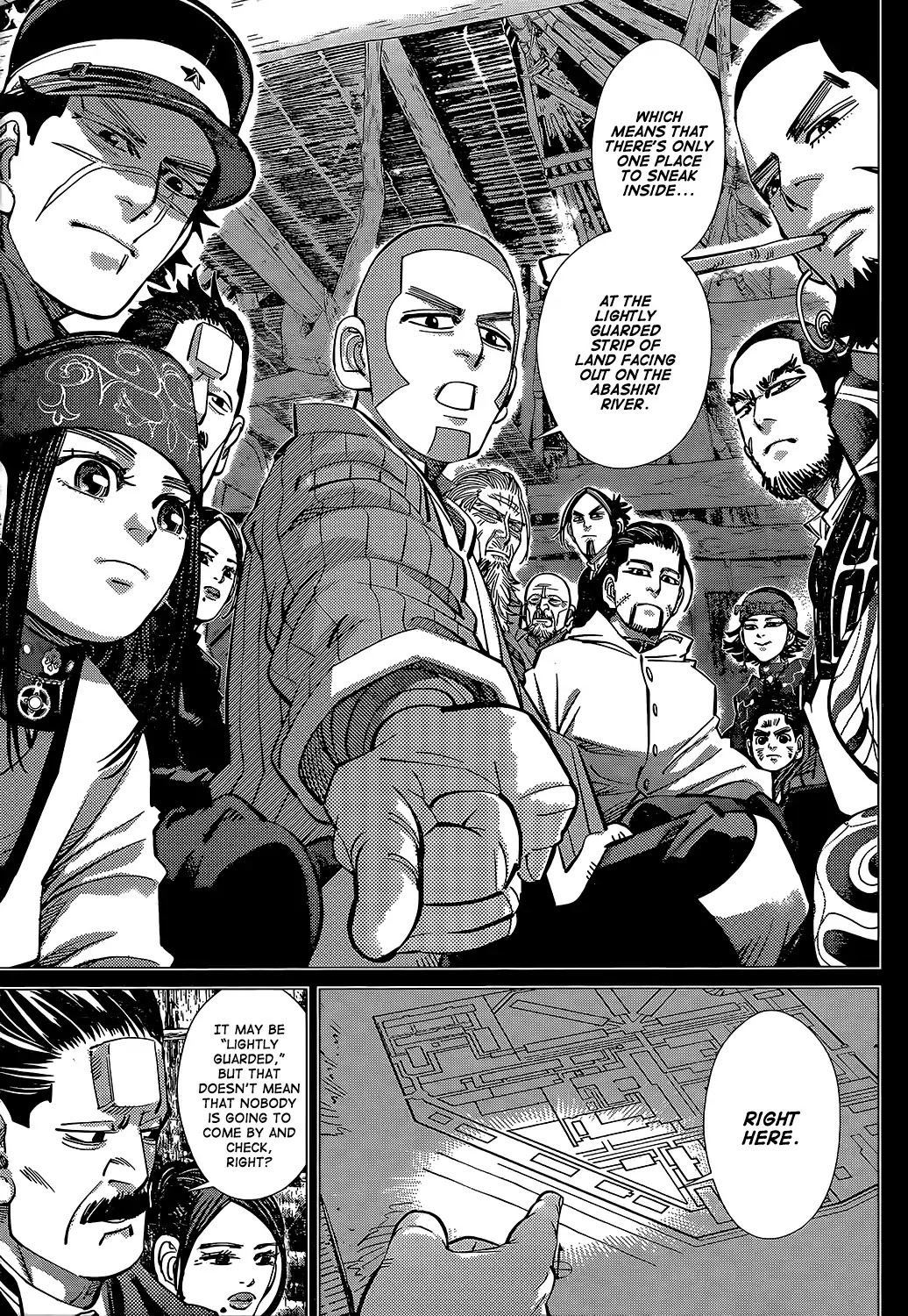 Golden Kamui Chapter 126 page 5 - Chapter 126: Head Jailer Kadokura