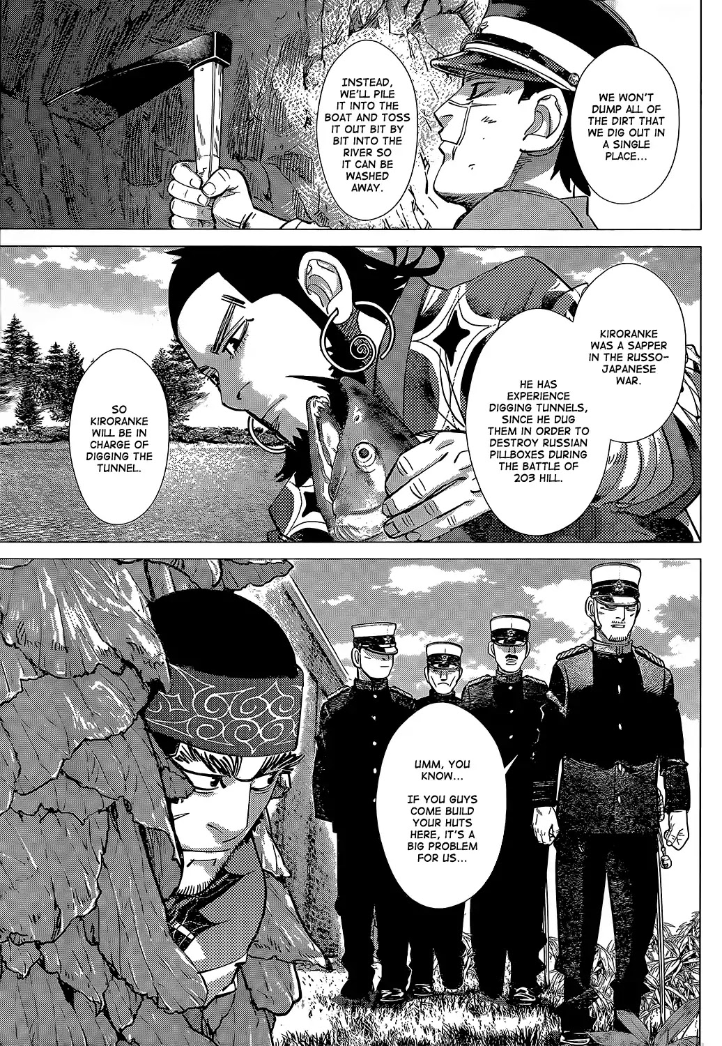 Golden Kamui Chapter 126 page 9 - Chapter 126: Head Jailer Kadokura