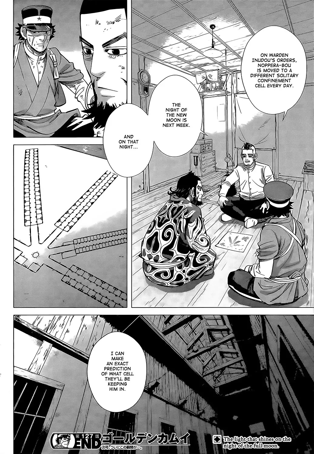 Golden Kamui Chapter 127 page 17 - Chapter 127