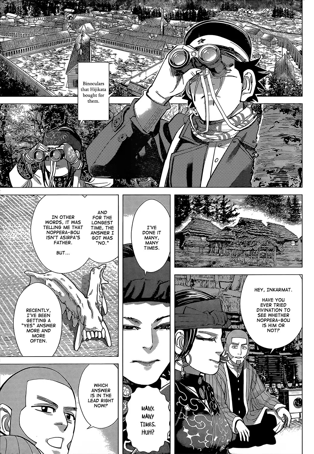 Golden Kamui Chapter 128 page 10 - Chapter 128: On The Night Of The New Moon