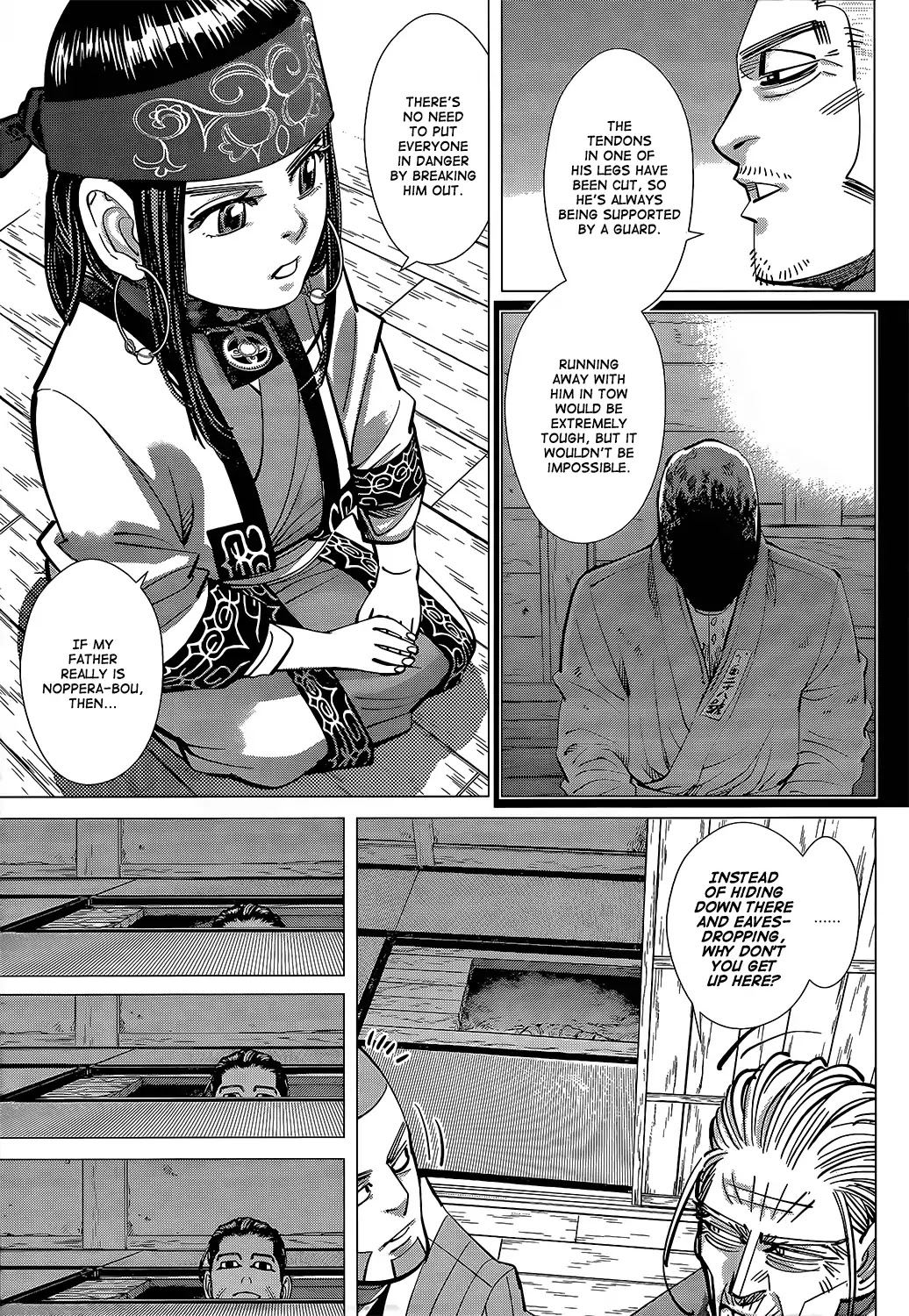 Golden Kamui Chapter 128 page 6 - Chapter 128: On The Night Of The New Moon