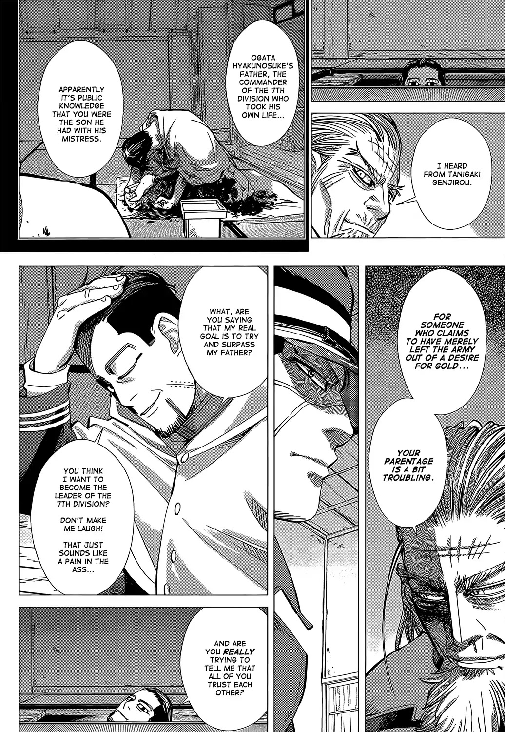 Golden Kamui Chapter 128 page 7 - Chapter 128: On The Night Of The New Moon