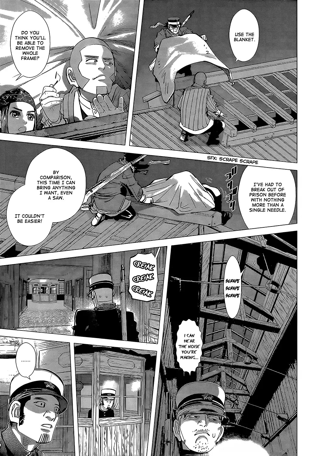 Golden Kamui Chapter 129 page 11 - Chapter 129: The Radial Five-Winged Prison House