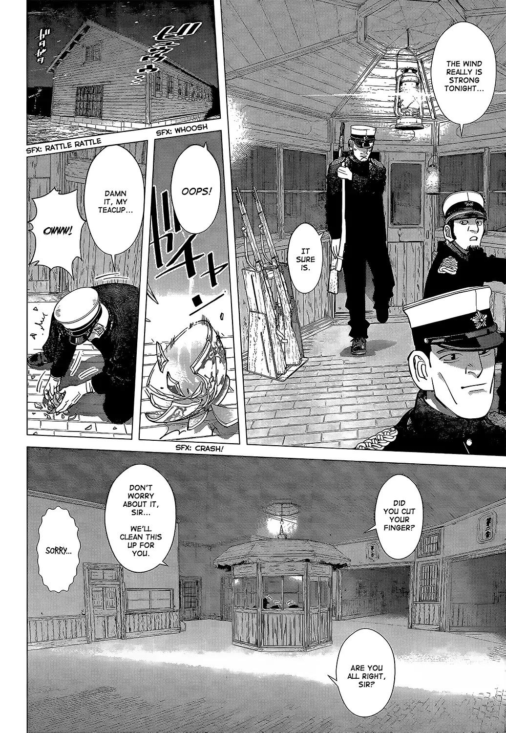 Golden Kamui Chapter 129 page 12 - Chapter 129: The Radial Five-Winged Prison House