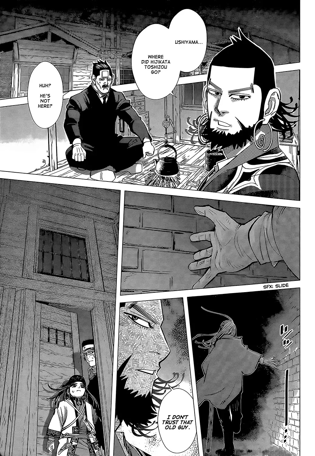 Golden Kamui Chapter 129 page 15 - Chapter 129: The Radial Five-Winged Prison House