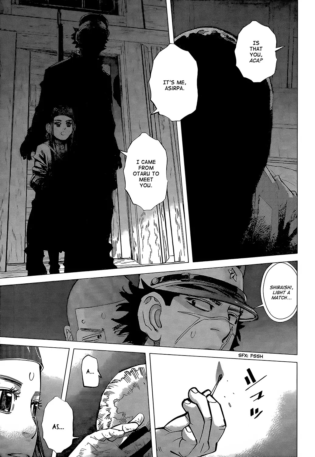 Golden Kamui Chapter 129 page 17 - Chapter 129: The Radial Five-Winged Prison House