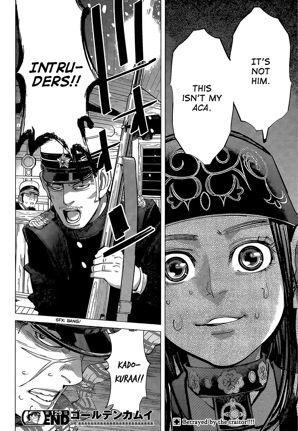 Golden Kamui Chapter 129 page 19 - Chapter 129: The Radial Five-Winged Prison House
