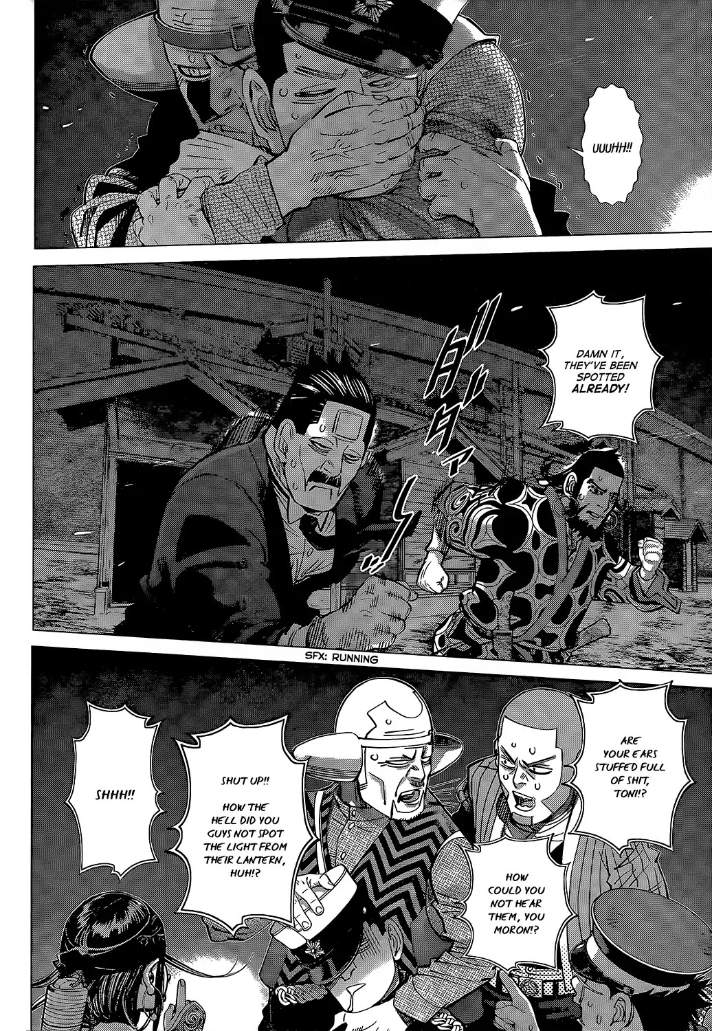 Golden Kamui Chapter 129 page 5 - Chapter 129: The Radial Five-Winged Prison House