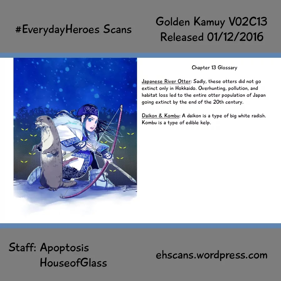 Golden Kamui Chapter 13 page 19 - Chapter 13: Guardian Spirit
