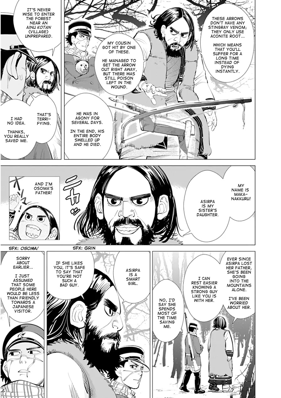 Golden Kamui Chapter 13 page 5 - Chapter 13: Guardian Spirit