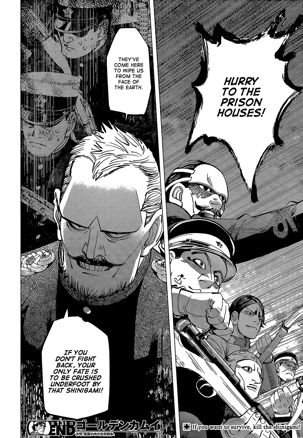 Golden Kamui Chapter 131 page 15 - Chapter 131: Appetite for Destruction
