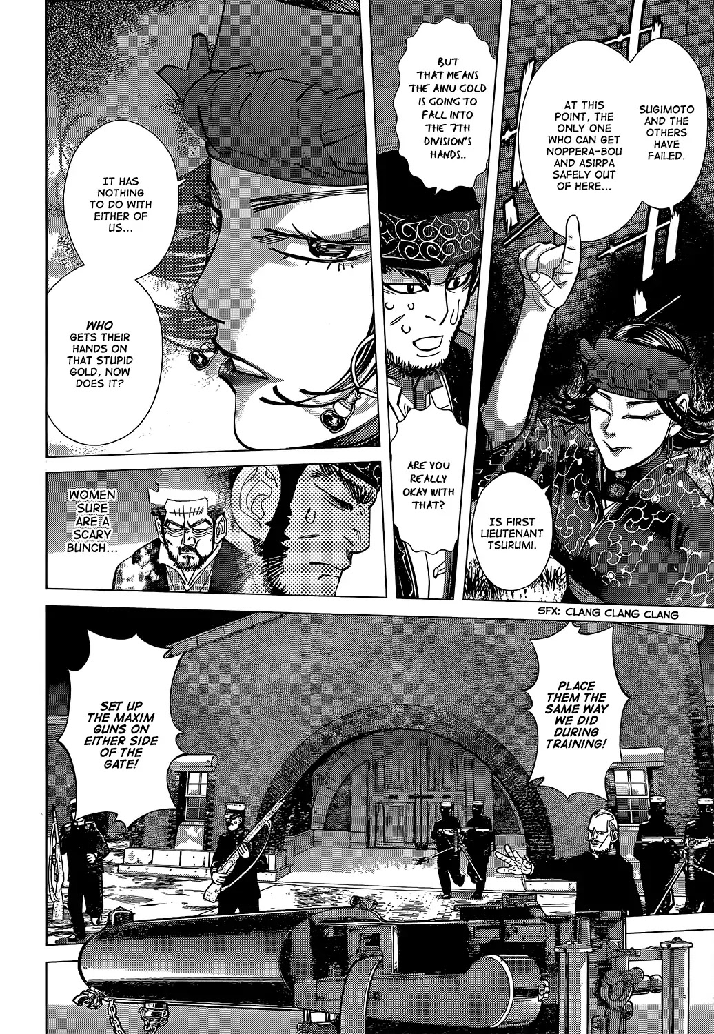 Golden Kamui Chapter 131 page 4 - Chapter 131: Appetite for Destruction