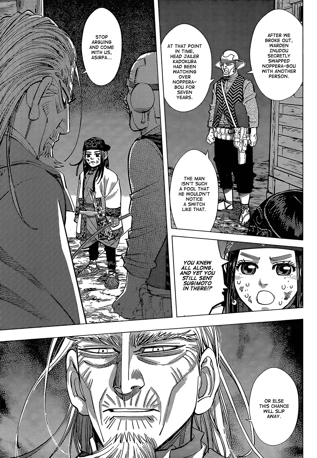 Golden Kamui Chapter 132 page 12 - Chapter 132: Overrun