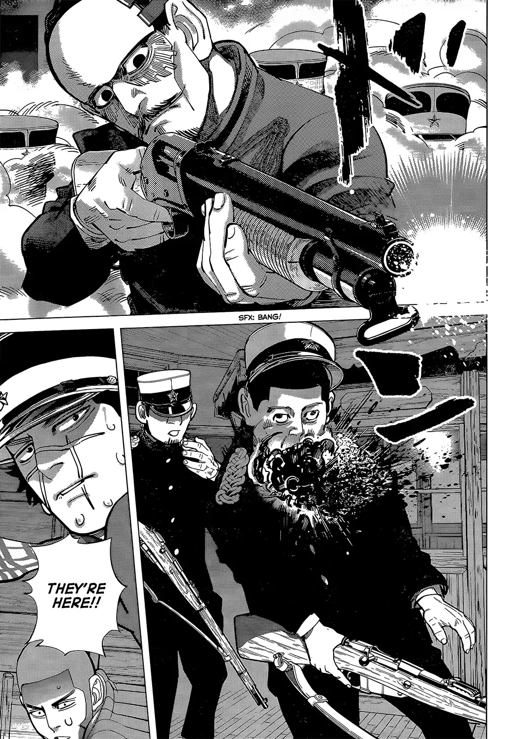 Golden Kamui Chapter 132 page 14 - Chapter 132: Overrun