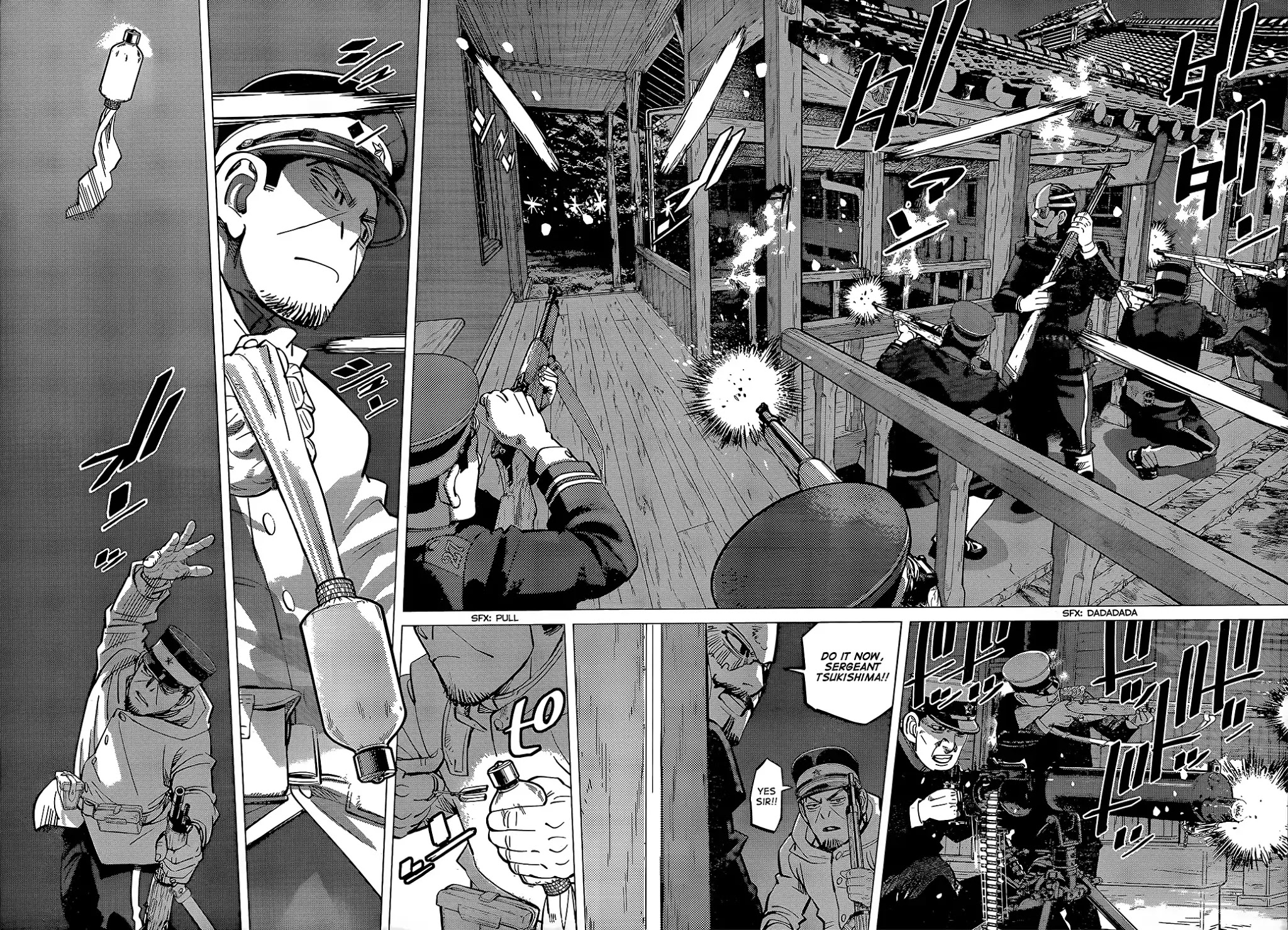 Golden Kamui Chapter 132 page 8 - Chapter 132: Overrun