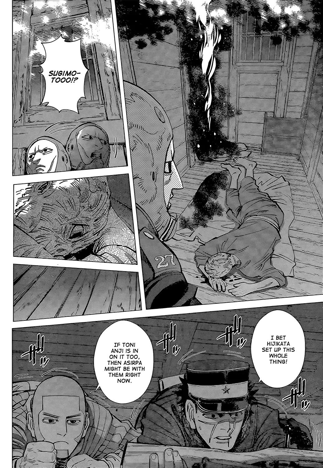 Golden Kamui Chapter 133 page 13 - Chapter 133: 700 Vicious Criminals