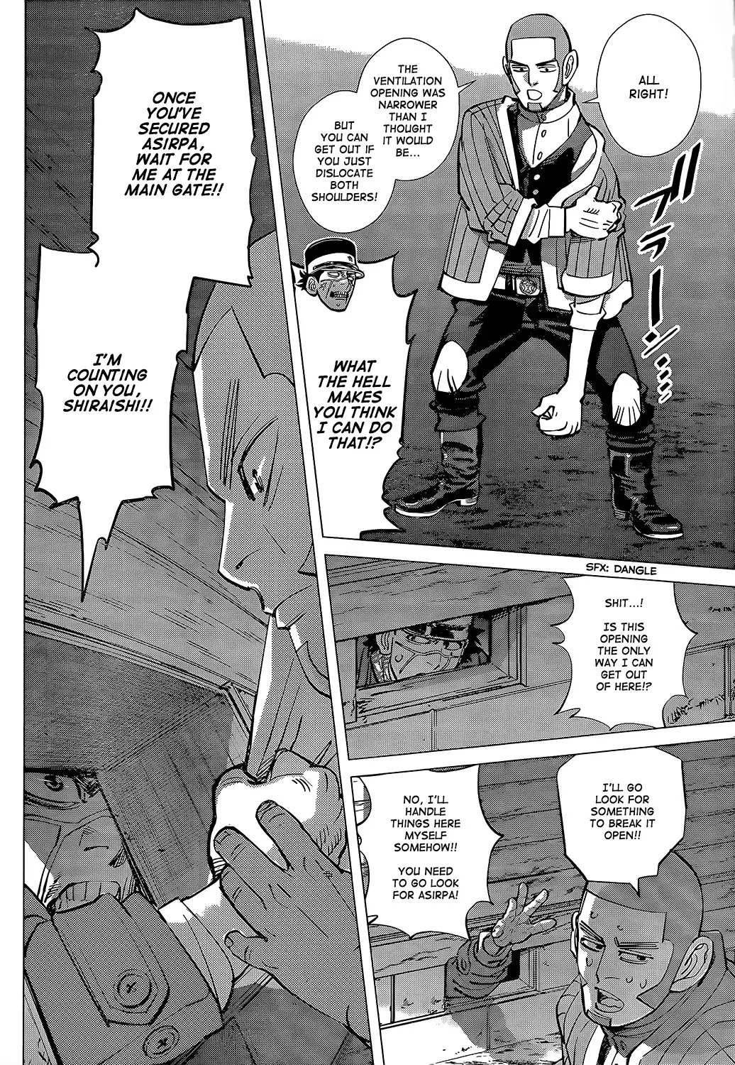 Golden Kamui Chapter 133 page 15 - Chapter 133: 700 Vicious Criminals
