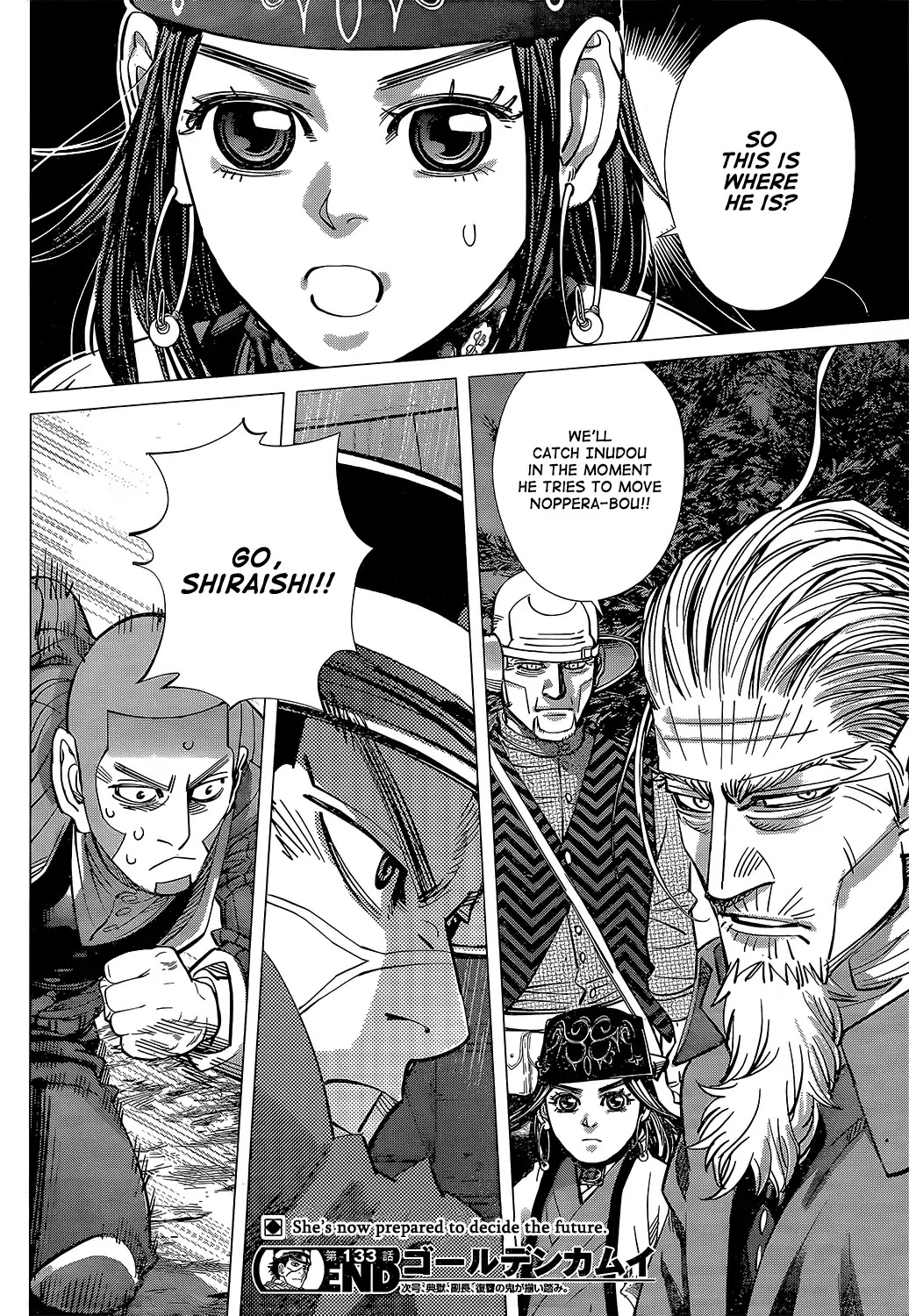 Golden Kamui Chapter 133 page 17 - Chapter 133: 700 Vicious Criminals