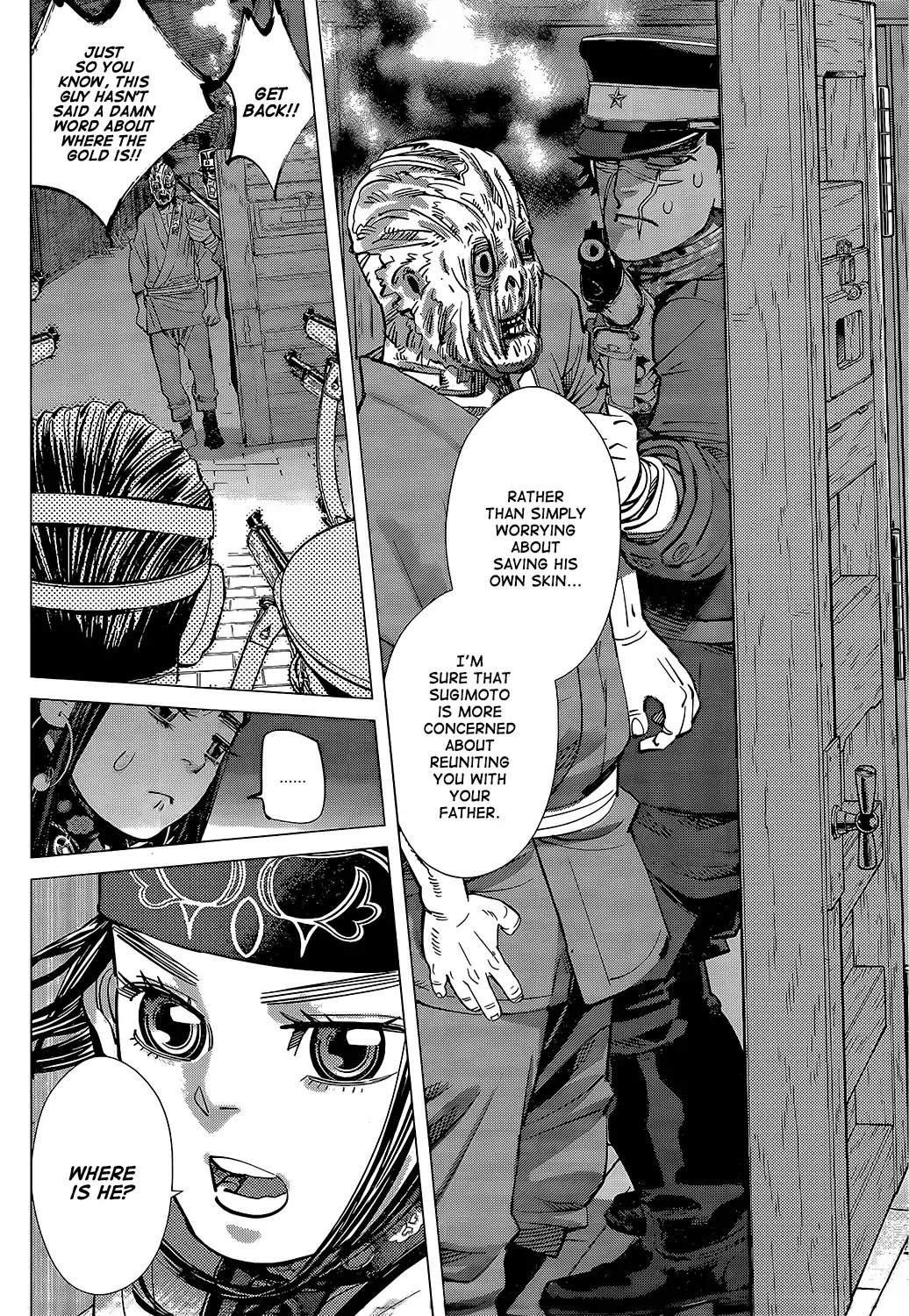Golden Kamui Chapter 133 page 2 - Chapter 133: 700 Vicious Criminals