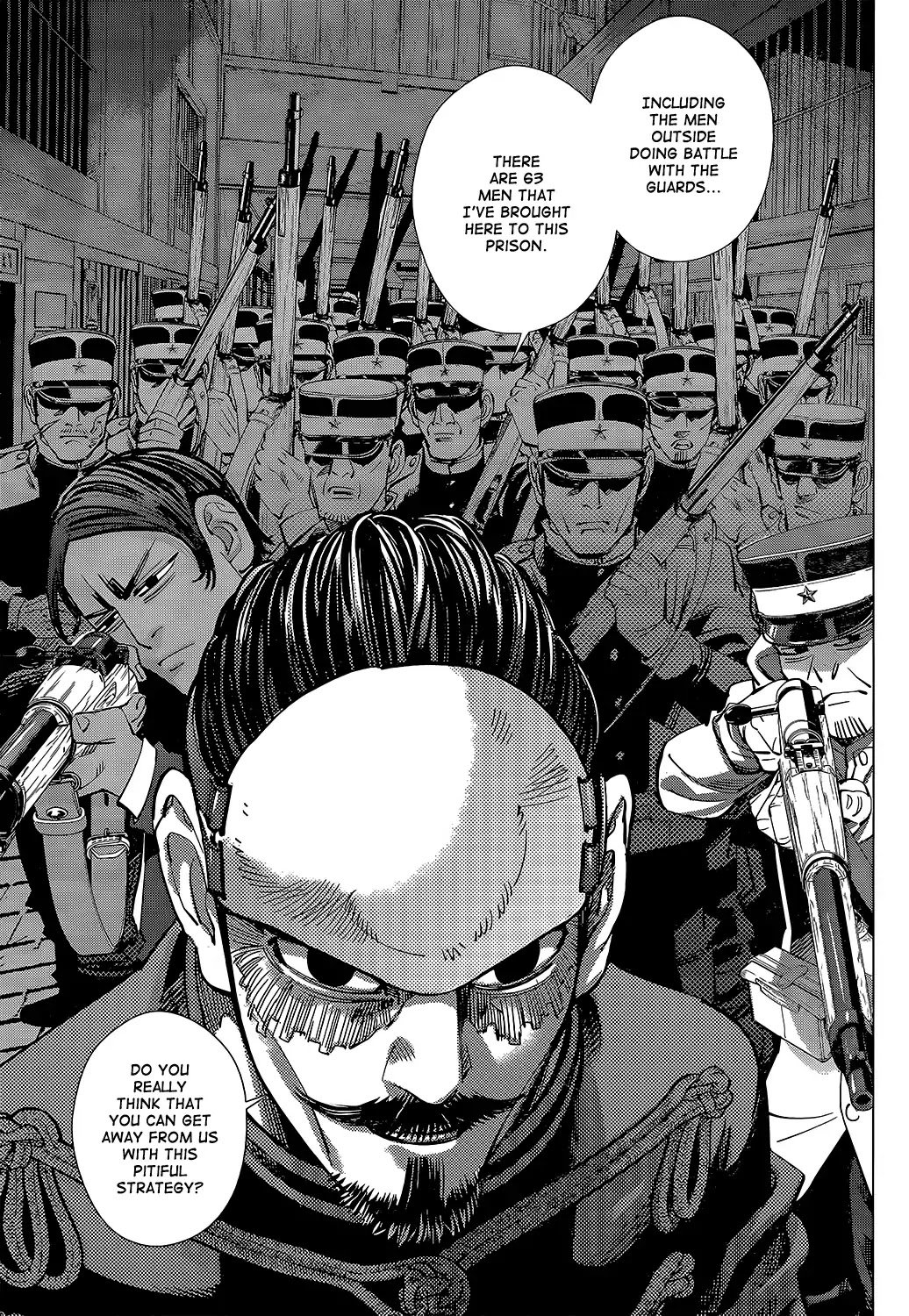 Golden Kamui Chapter 133 page 3 - Chapter 133: 700 Vicious Criminals