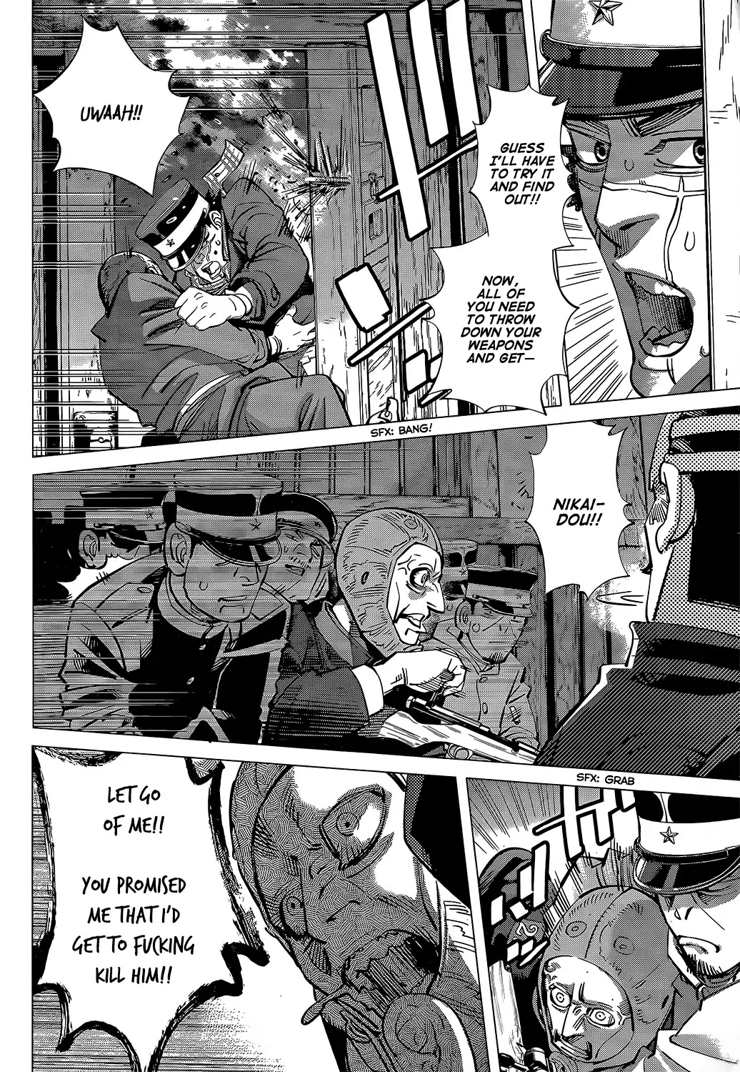 Golden Kamui Chapter 133 page 4 - Chapter 133: 700 Vicious Criminals