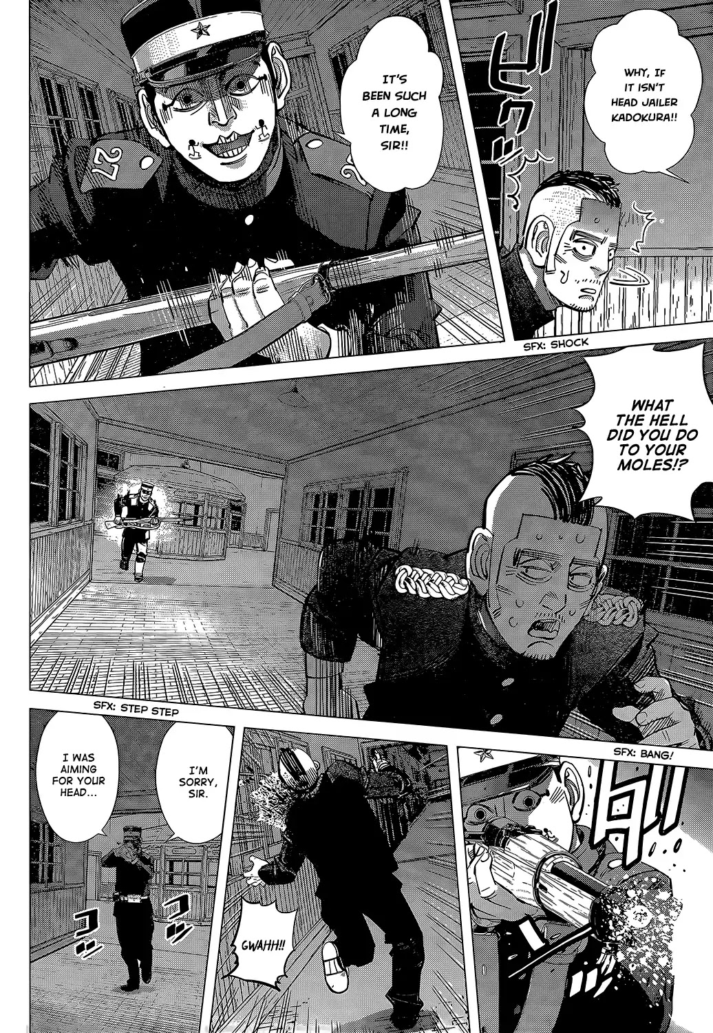 Golden Kamui Chapter 133 page 6 - Chapter 133: 700 Vicious Criminals