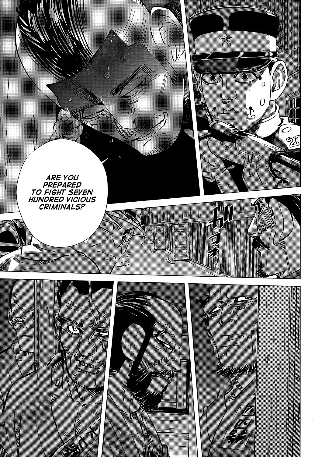 Golden Kamui Chapter 133 page 9 - Chapter 133: 700 Vicious Criminals