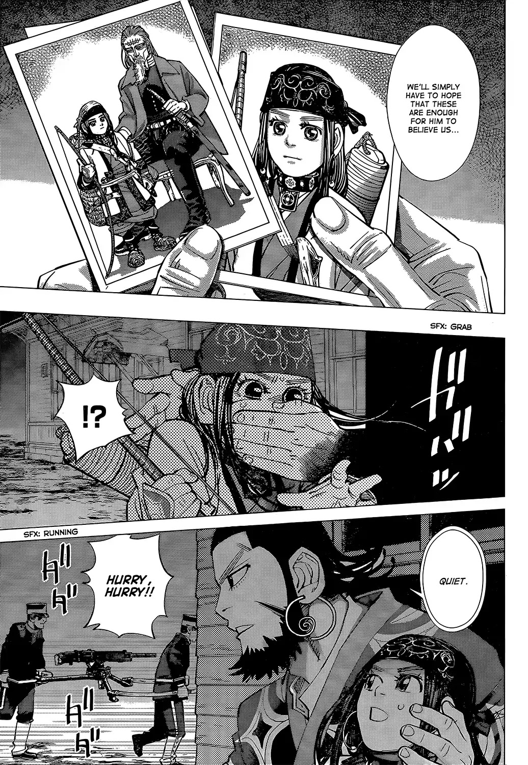 Golden Kamui Chapter 134 page 3 - Chapter 134: Lecture Hall